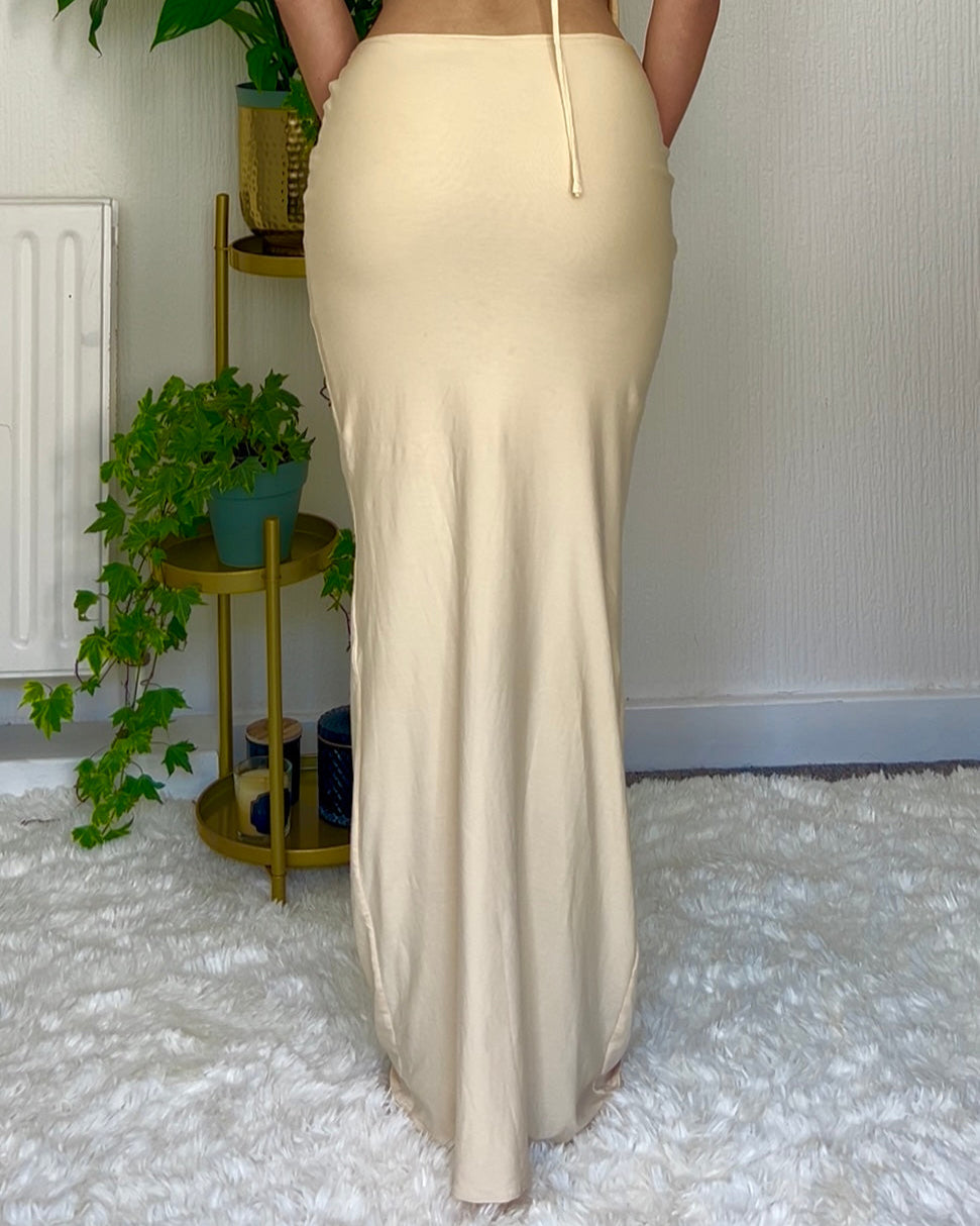 Nadéne Tula Coord Multi-Wear Pale Yellow Cotton Two-Piece.