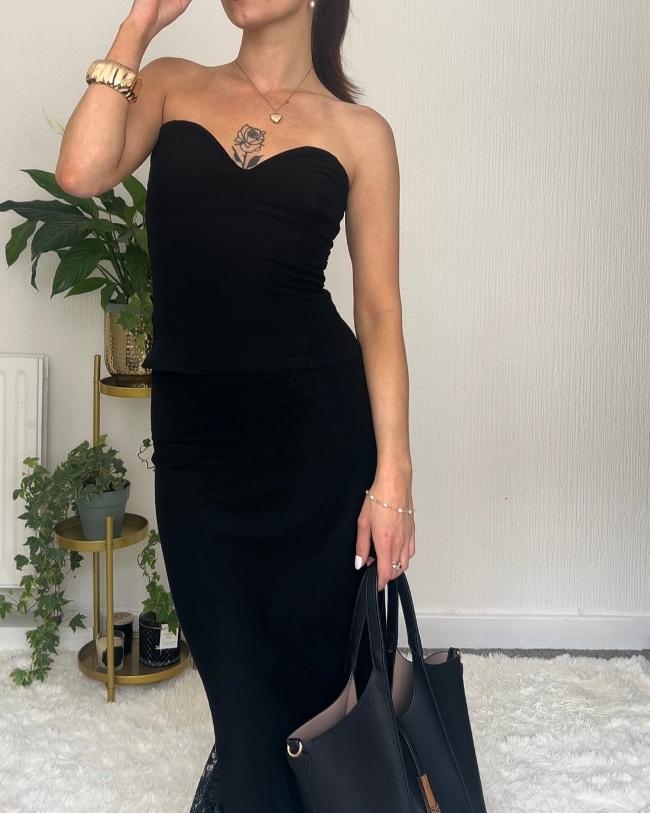 Nadéne Seraphina Corset Top, Strapless No-Boning tube top.