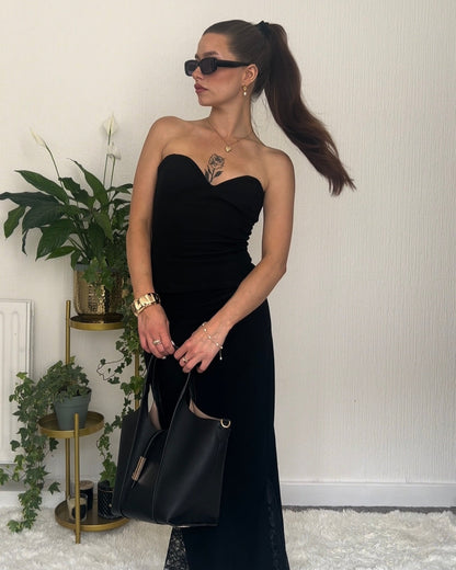 Nadéne Seraphina Corset Top, Strapless No-Boning tube top.